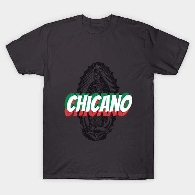 Chicano Urban Wear T-Shirt by TianquiztliCreations